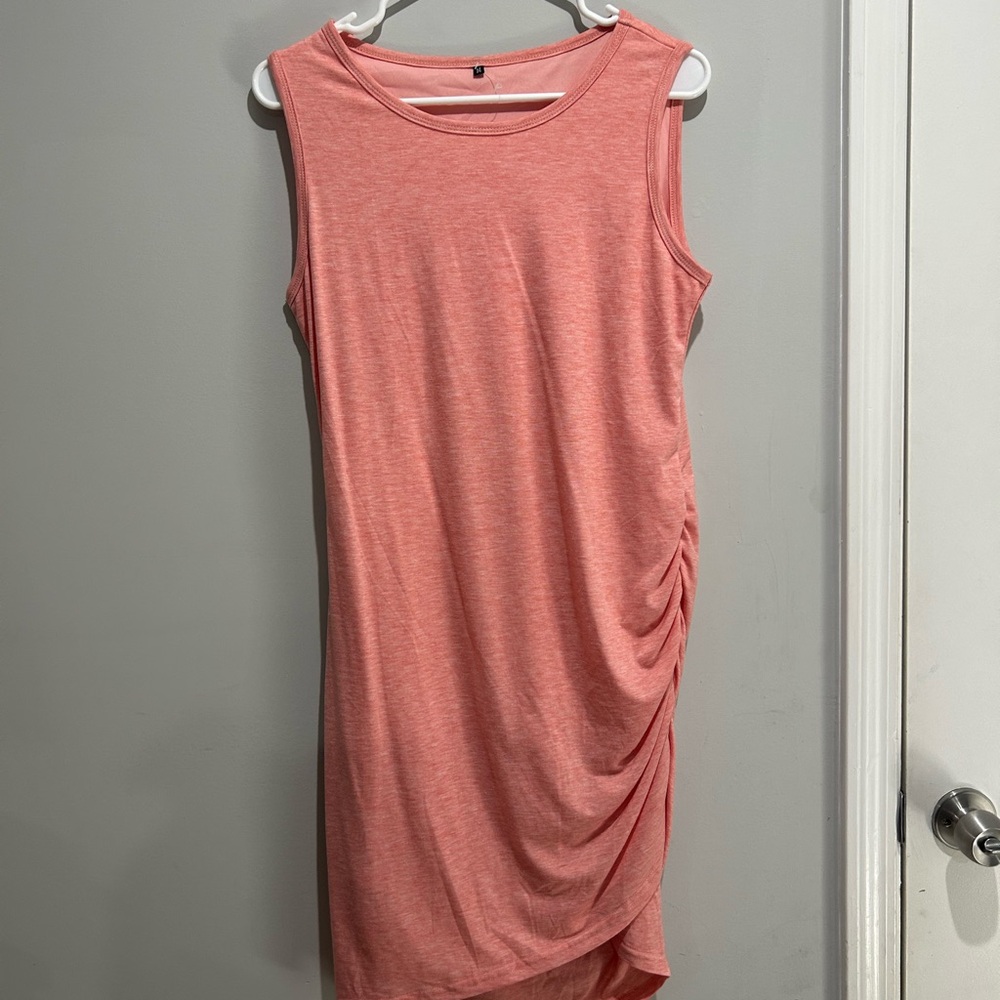 Sleeveless Pink Dress